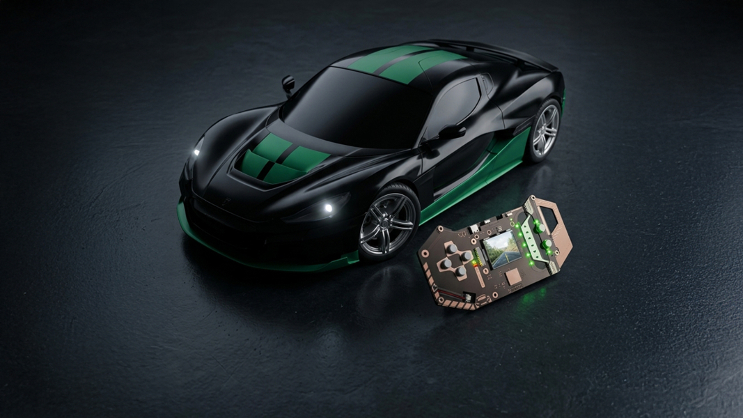 Rimac Nevera CircuitMess model.