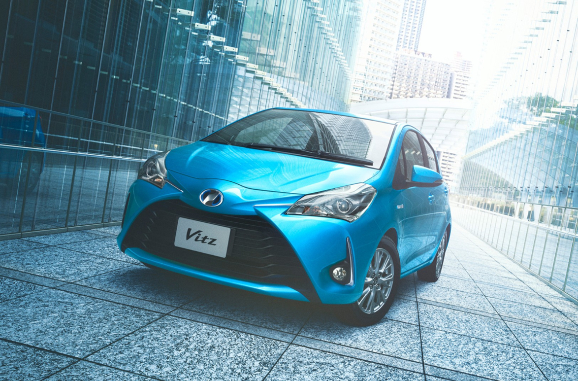 Toyota Vitz.