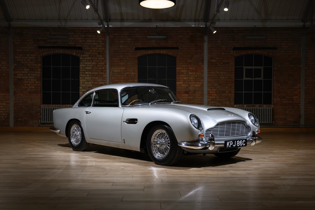 Aston Martin DB5 restored 50 years