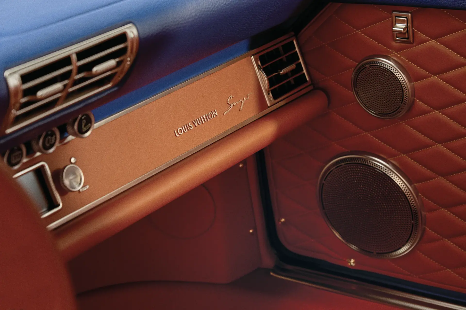Louis Vuitton and Singer turn two Porsche 911s into rolling luggage
