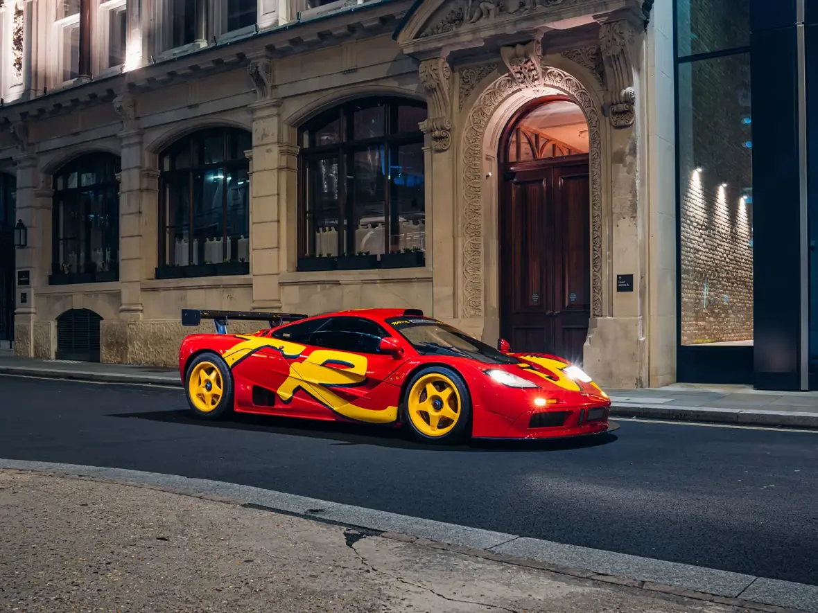 Nick Mason McLaren F1 GTR