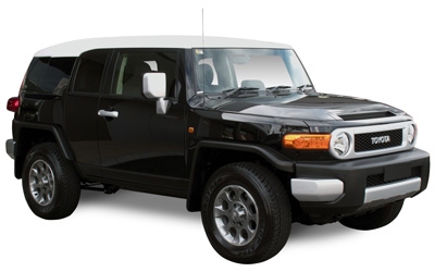 A TOYOTA FJ CRUISER vehicle