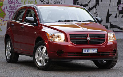 A DODGE CALIBER vehicle