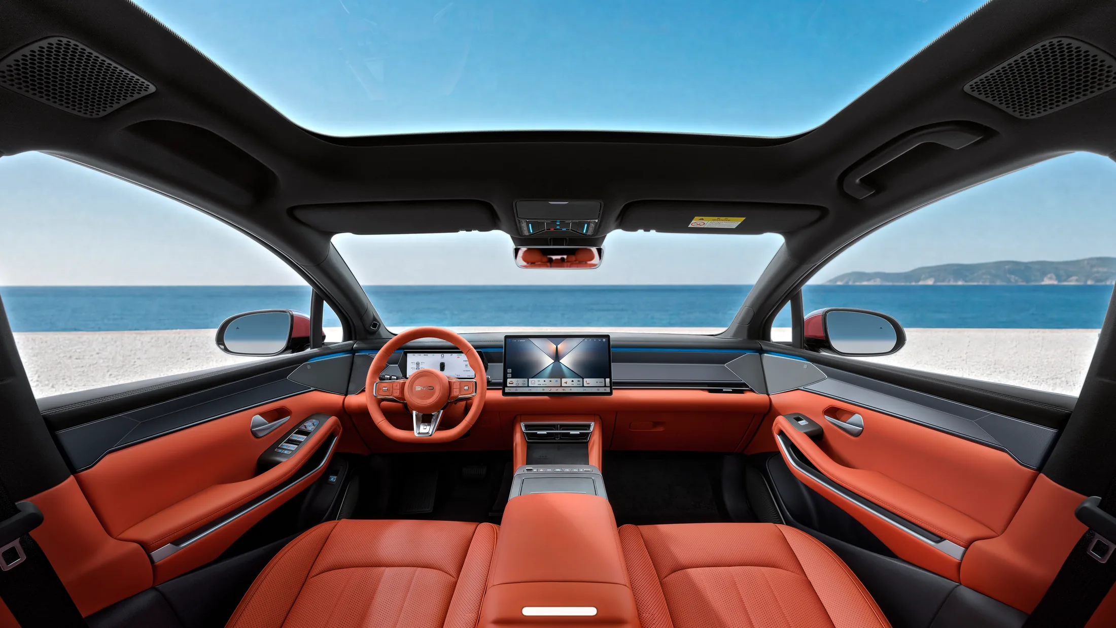 BYD Atto 8 cabin visualisation