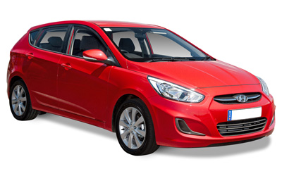 A HYUNDAI ACCENT vehicle