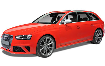 A AUDI RS4 vehicle