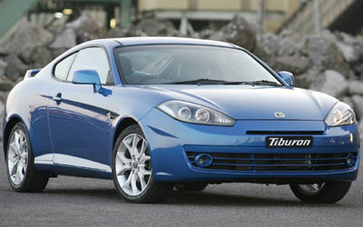 A HYUNDAI TIBURON vehicle