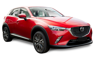 A MAZDA CX-3 vehicle