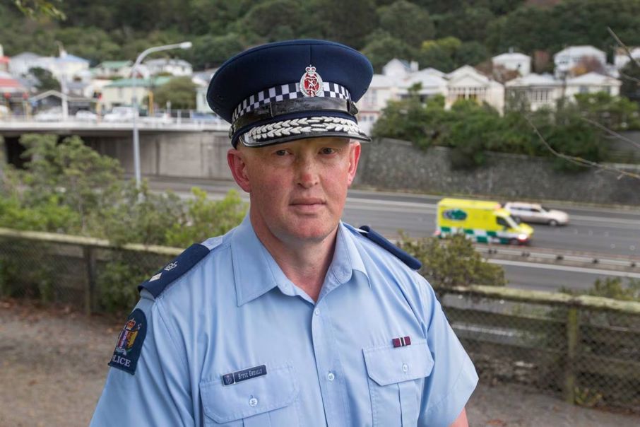 Superintendent Steve Greally, National Manager Road Policing, in Wellington