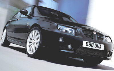 A MG ZT vehicle