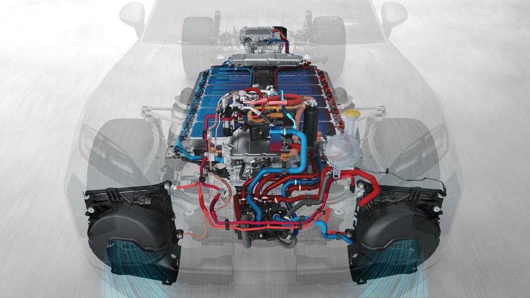 Porsche Cayenne Electric battery tech