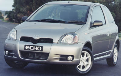 A TOYOTA ECHO vehicle