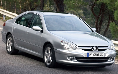A PEUGEOT 607 vehicle