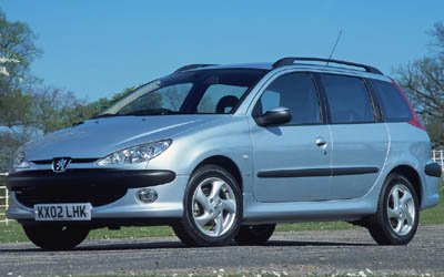 A PEUGEOT 206 SW vehicle