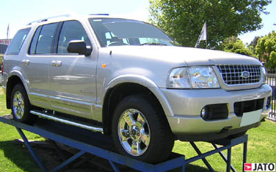 A FORD EXPLORER vehicle