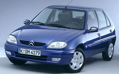 A CITROEN SAXO vehicle