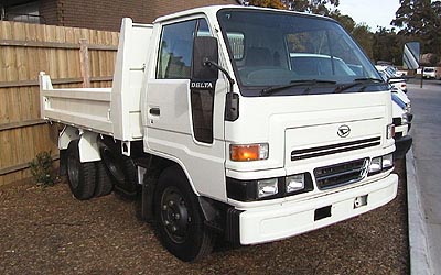 A DAIHATSU DELTA vehicle