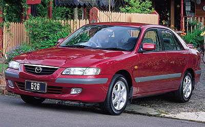 A MAZDA 626 vehicle