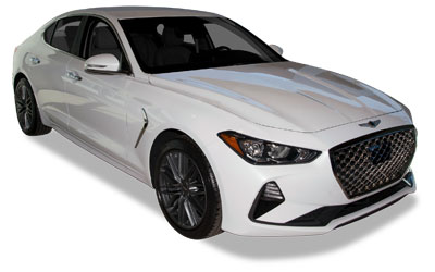 A GENESIS G70 vehicle