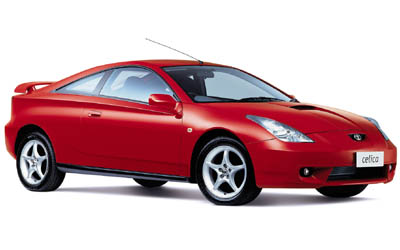 A TOYOTA CELICA vehicle