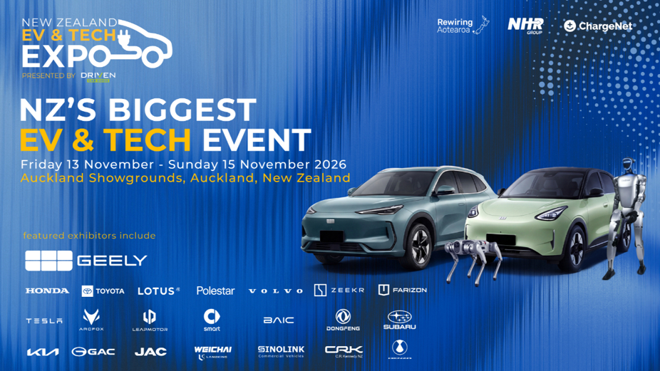 NZ EV & Tech Expo 2026.