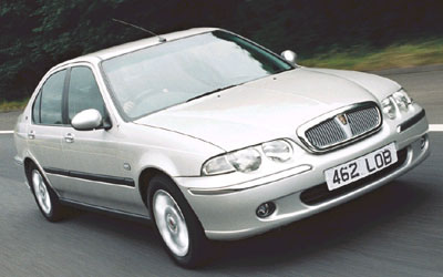 A ROVER 45 vehicle