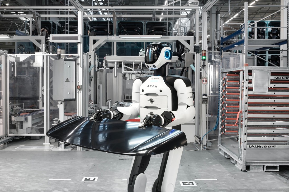 BMW humanoid robot factory