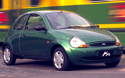 A FORD KA vehicle