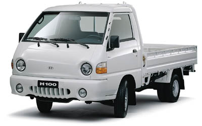 A HYUNDAI H100 vehicle