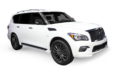 A INFINITI QX80 vehicle