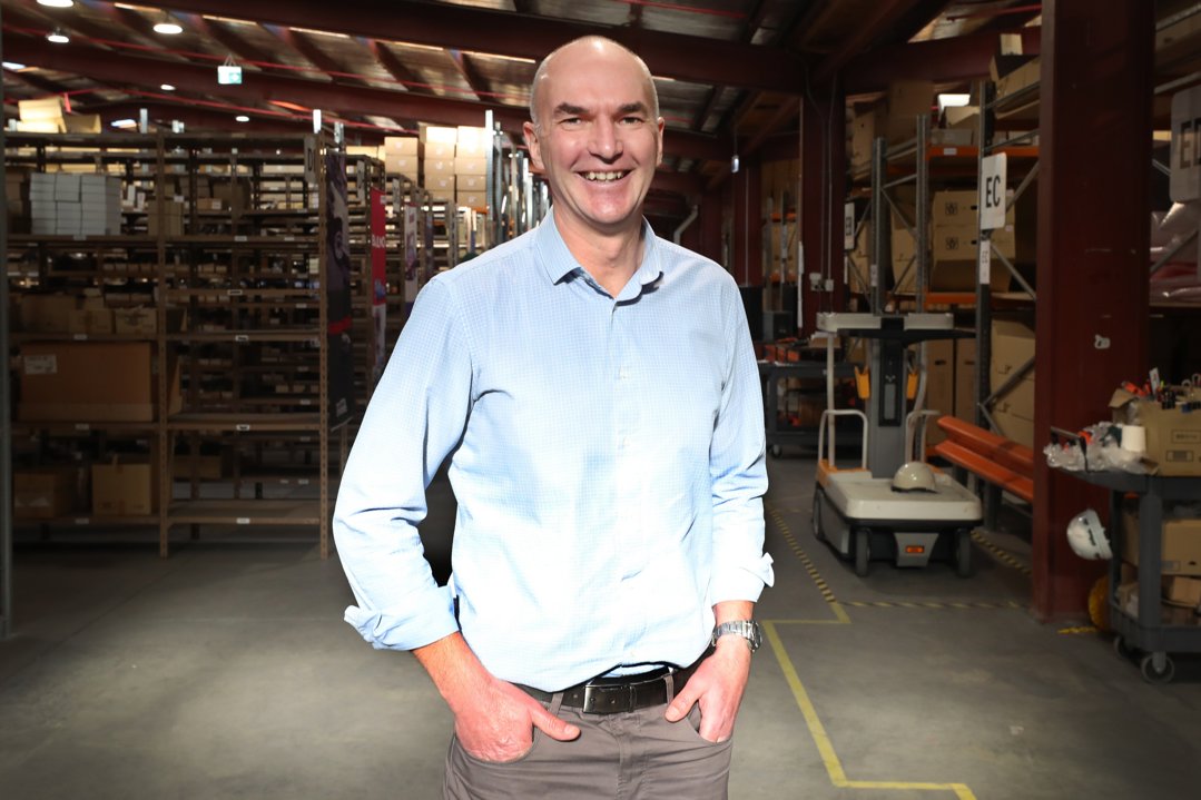 Gary Collins CEO and Executive General Manager of Automobile of Suzuki. Photo / Bevan Conley