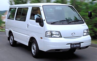 A MAZDA E-SERIES vehicle