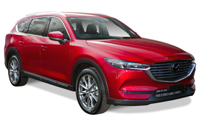 A MAZDA CX-8 vehicle