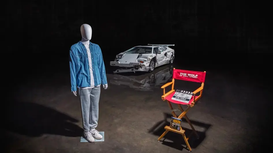 1989 Lamborghini Countach Silver Edition Wolf of Wall Street