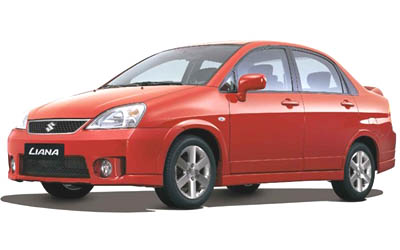 A SUZUKI LIANA vehicle