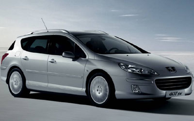 A PEUGEOT 407 SW vehicle