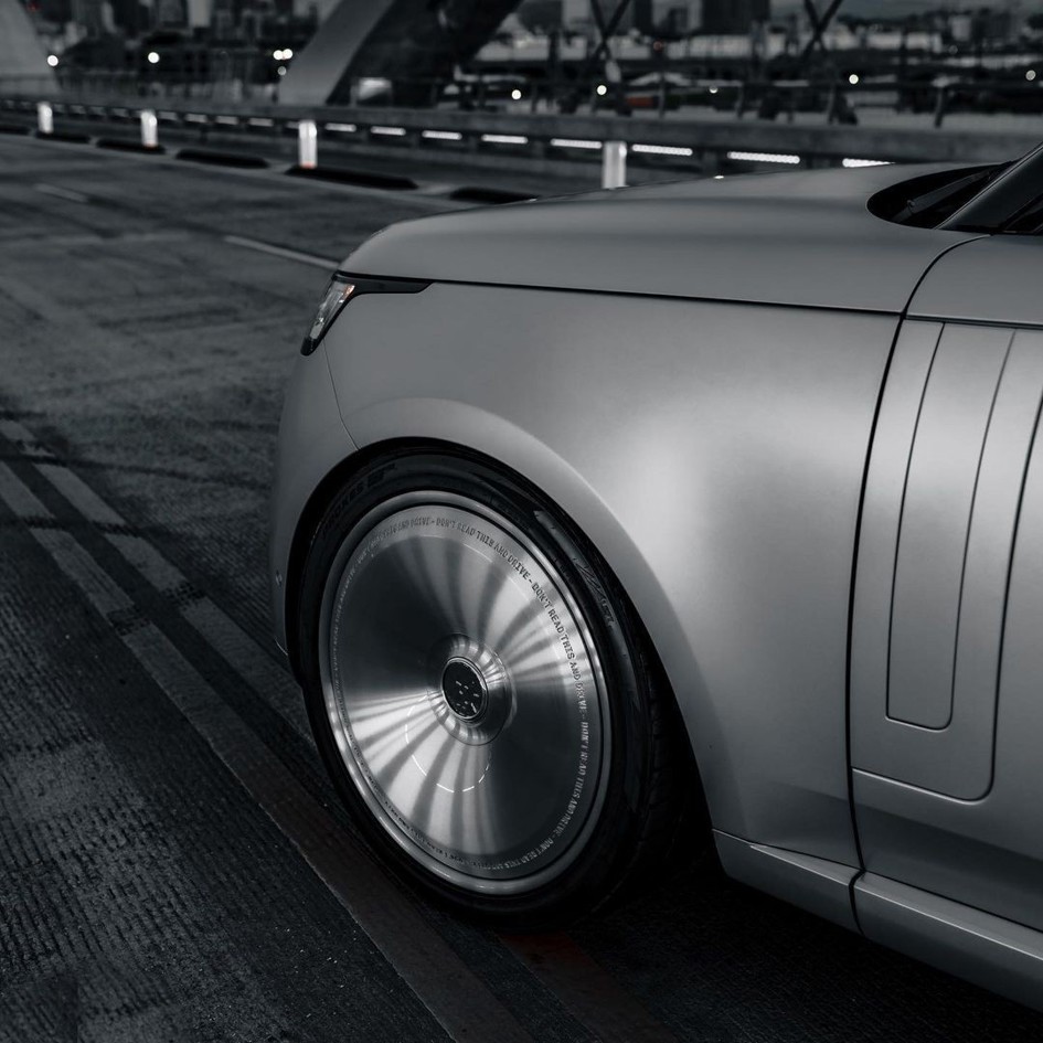 Kim Kardashian forged wheels Range Rover
