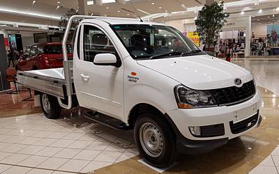 A MAHINDRA GENIO vehicle