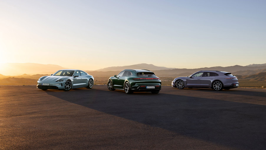 2024 Porsche Taycan range