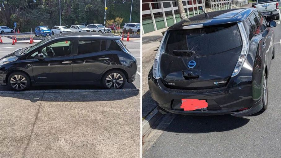 Tauranga bad parking note