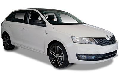A SKODA RAPID vehicle
