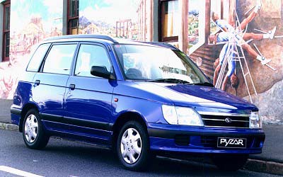 A DAIHATSU PYZAR vehicle