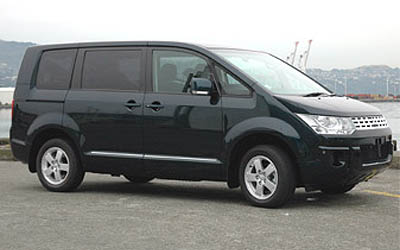 A MITSUBISHI DELICA vehicle