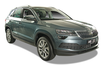 A SKODA KAROQ vehicle