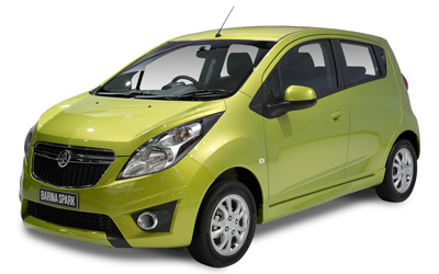 A HOLDEN BARINA SPARK vehicle