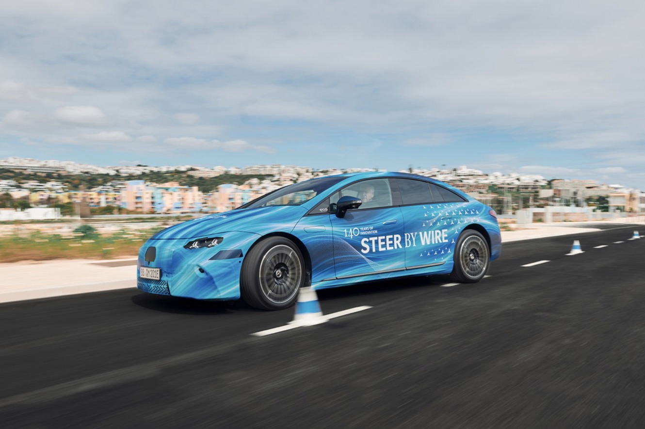 Mercedes-Benz EQS steer-by-wire