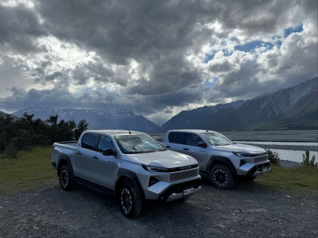 Toyota Hilux engineers visit NZ.
