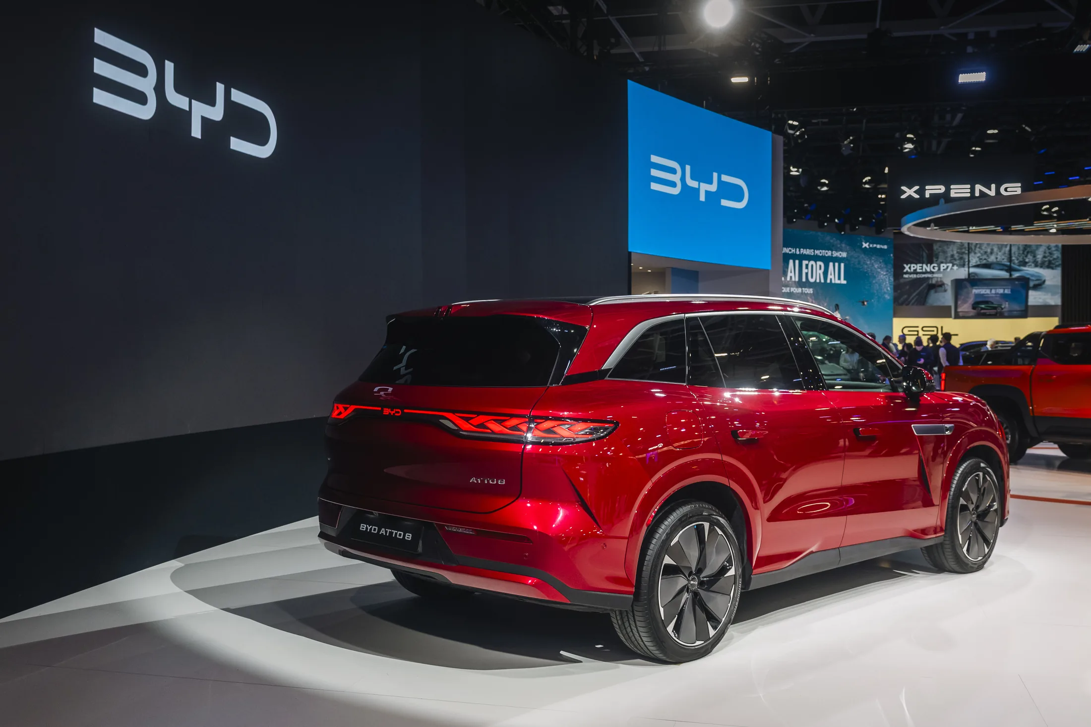 BYD Atto 8 rear exterior