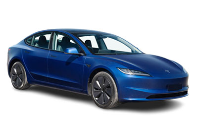 A TESLA MODEL 3 vehicle