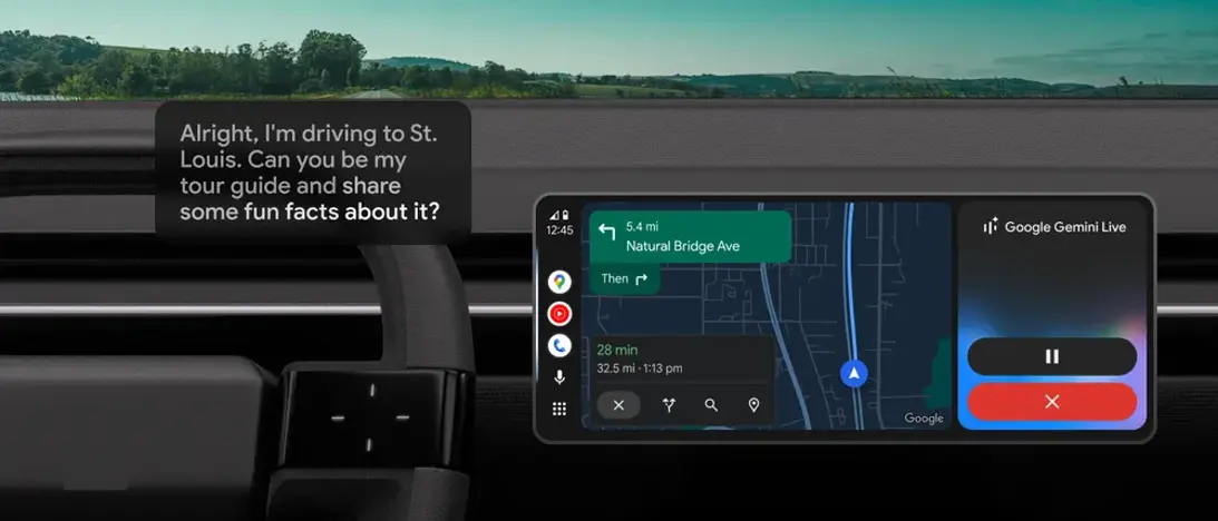 Google Gemini AI Android Auto